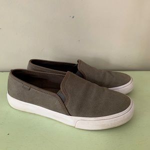 Suede Slip On Keds